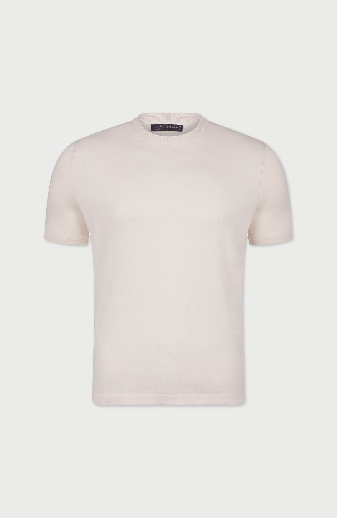Mens Ultra Fine Cotton Knitted T-Shirt