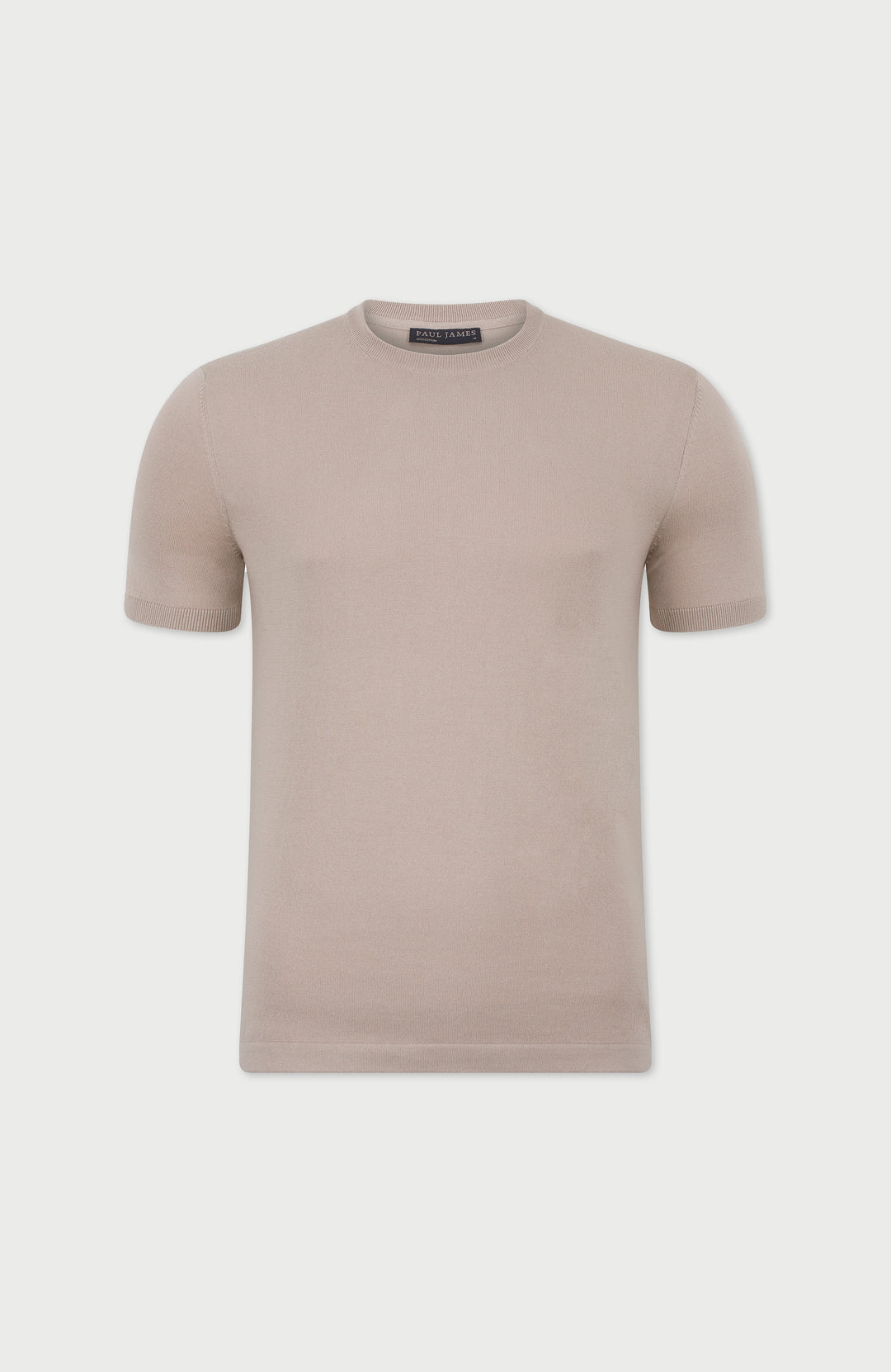 Mens Ultra Fine Cotton Knitted T-Shirt