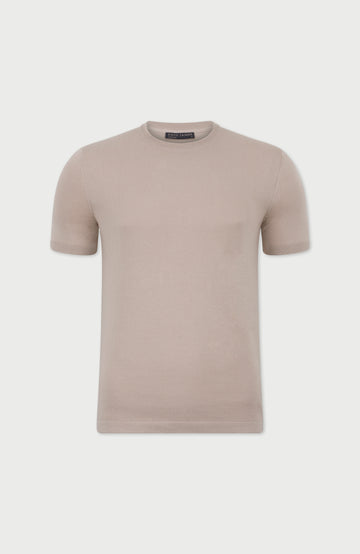 Mens Ultra Fine Cotton Knitted T-Shirt