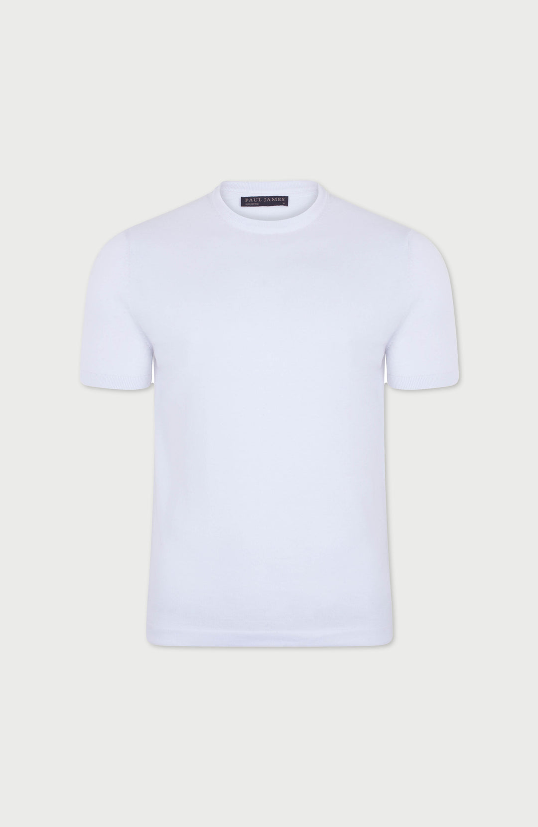 Mens Ultra Fine Cotton Knitted T-Shirt