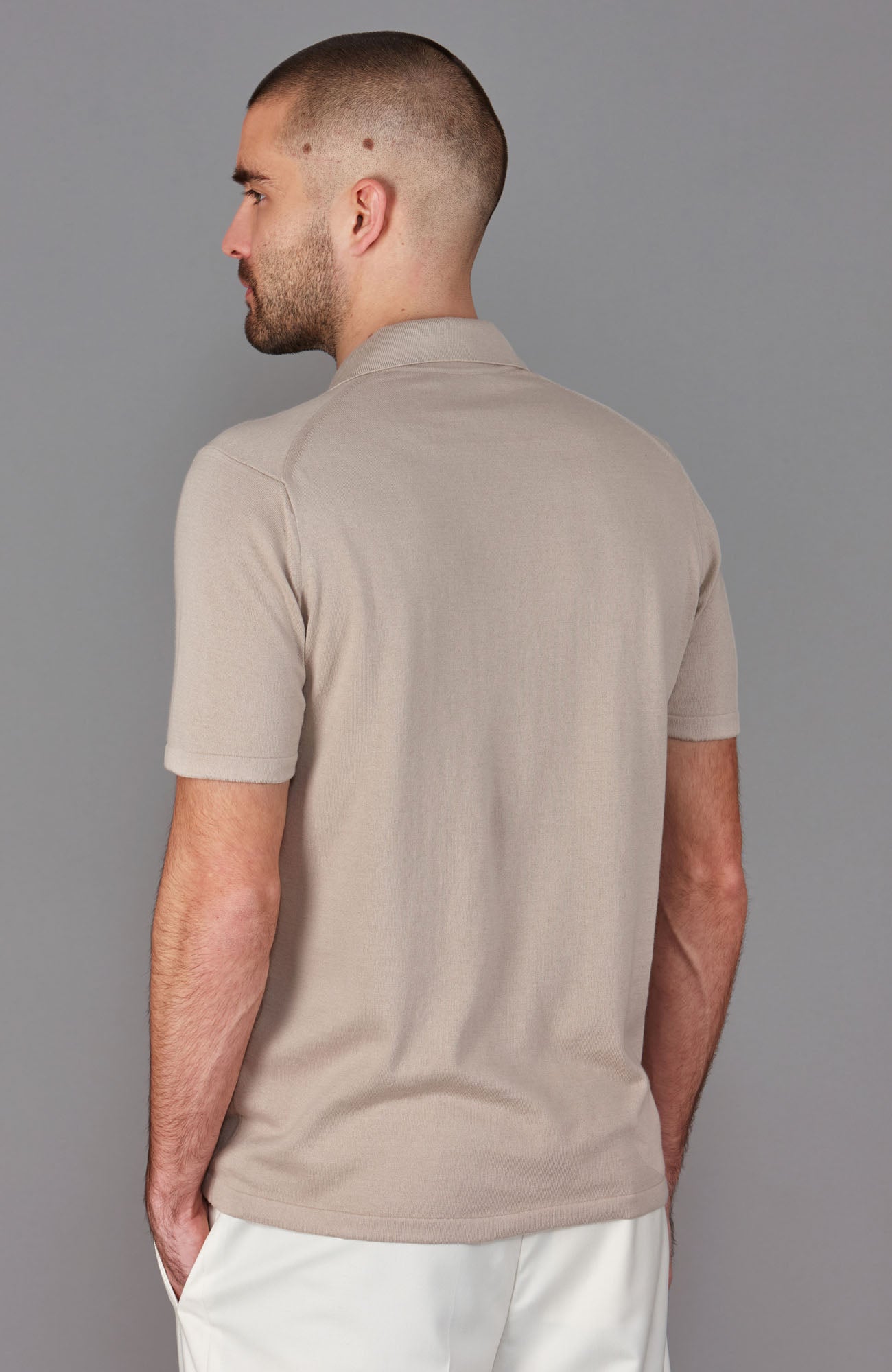 linen mens cuban collar shirt