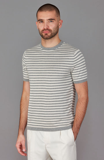 grey mens breton stripe t-shirt