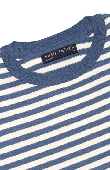 blue mens breton stripe t shirt