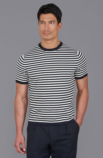 navy mens breton stripe t shirt