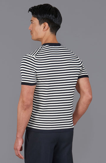navy mens breton stripe t shirt