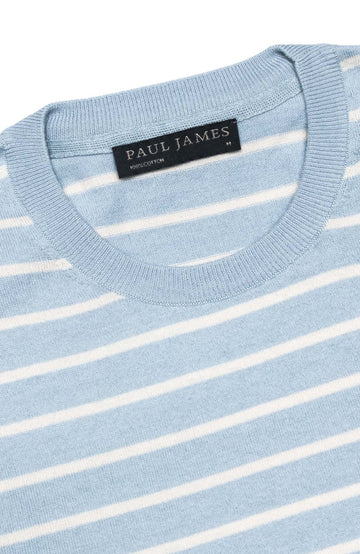 blue stripe t shirt