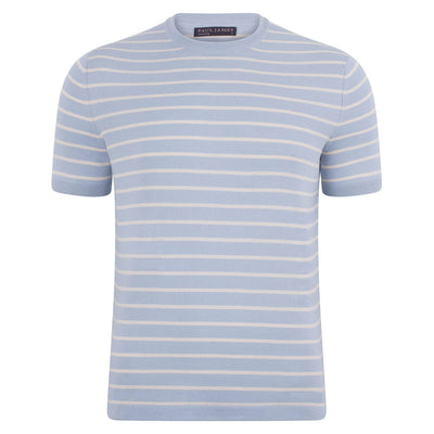 blue mens stripe breton t shirt