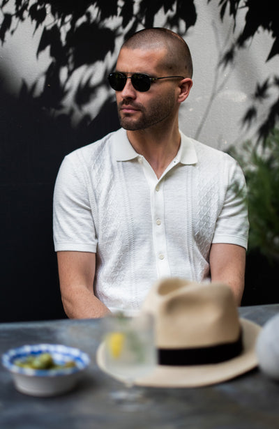 mens cotton linen summer shirt