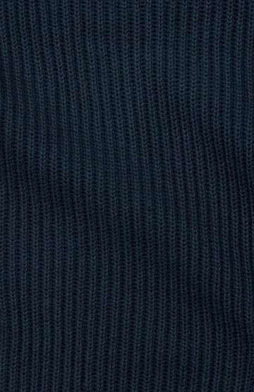 navy mens fisherman stitch jumper