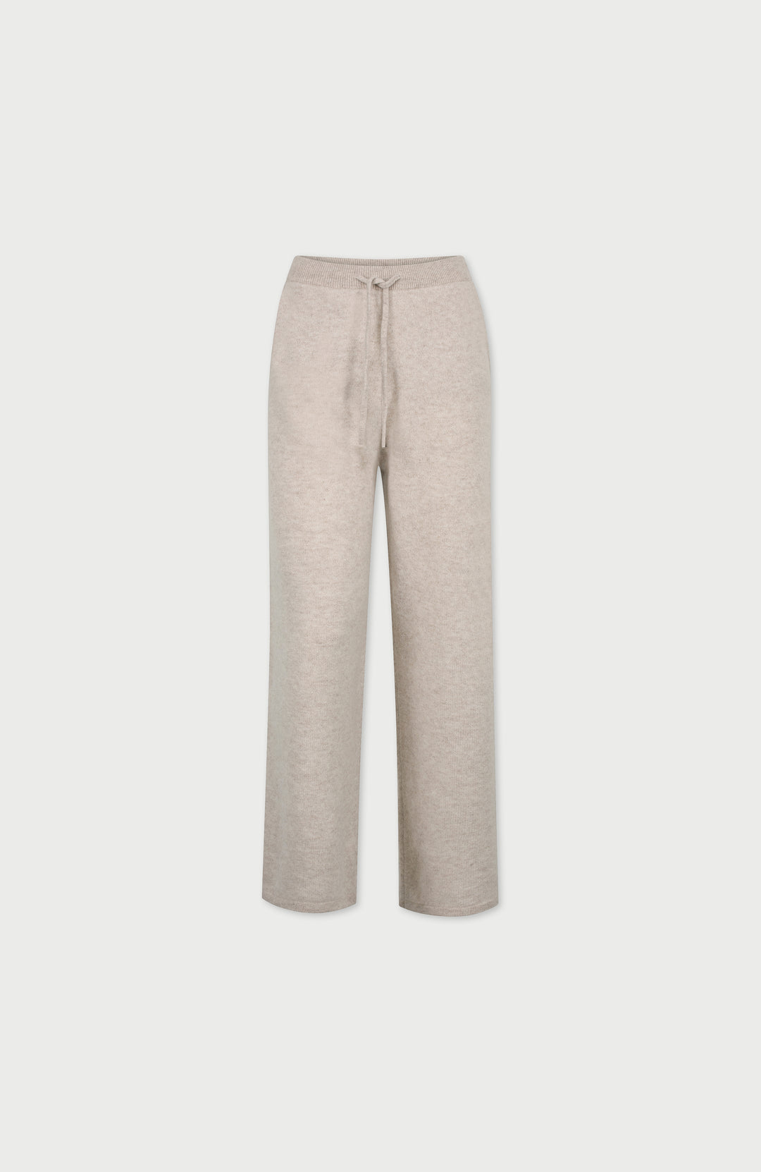 Linen Womens Lambswool Knitted Trousers By Paul James