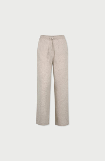 Linen Womens Lambswool Knitted Trousers By Paul James