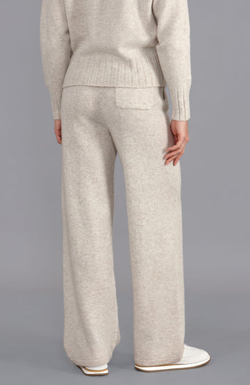 Linen womens lambswool trousers by Paul James