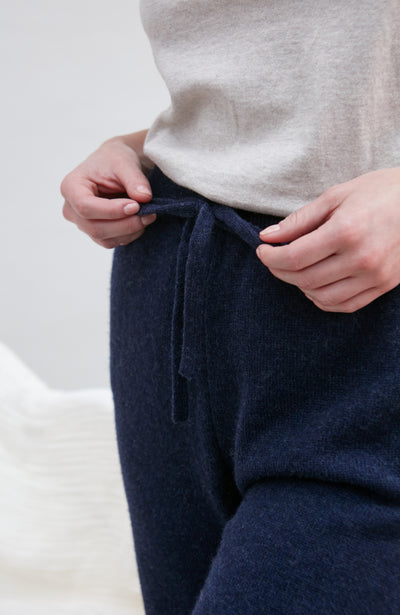 Womens Lambswool Knitted Trousers