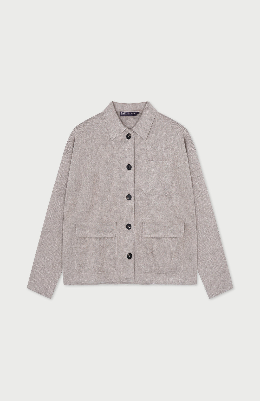 Natural Womens Cotton Workshirt By Paul James