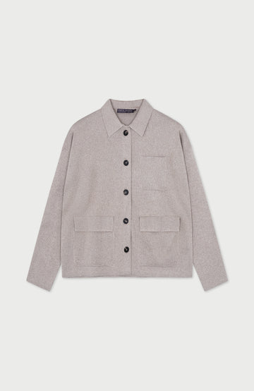 Natural Womens Cotton Workshirt By Paul James