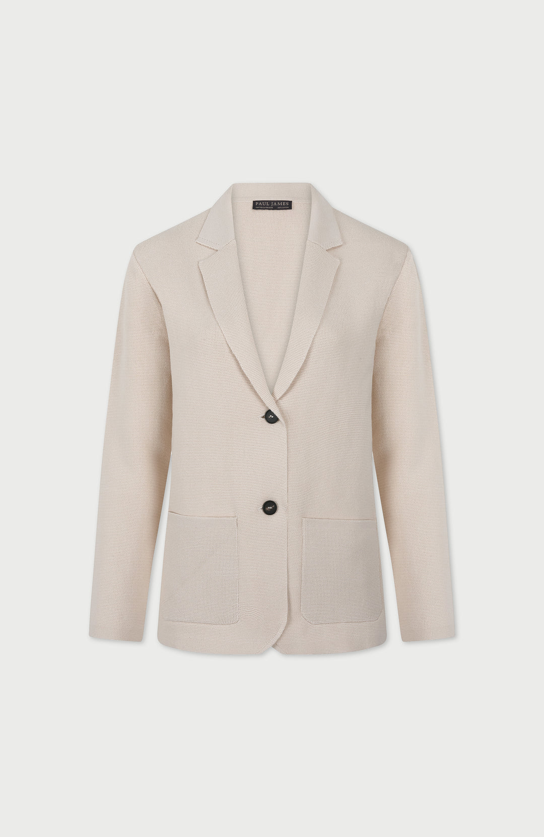 Ecru Womens Cotton Blazer By Paul James