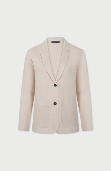Ecru Womens Cotton Blazer By Paul James