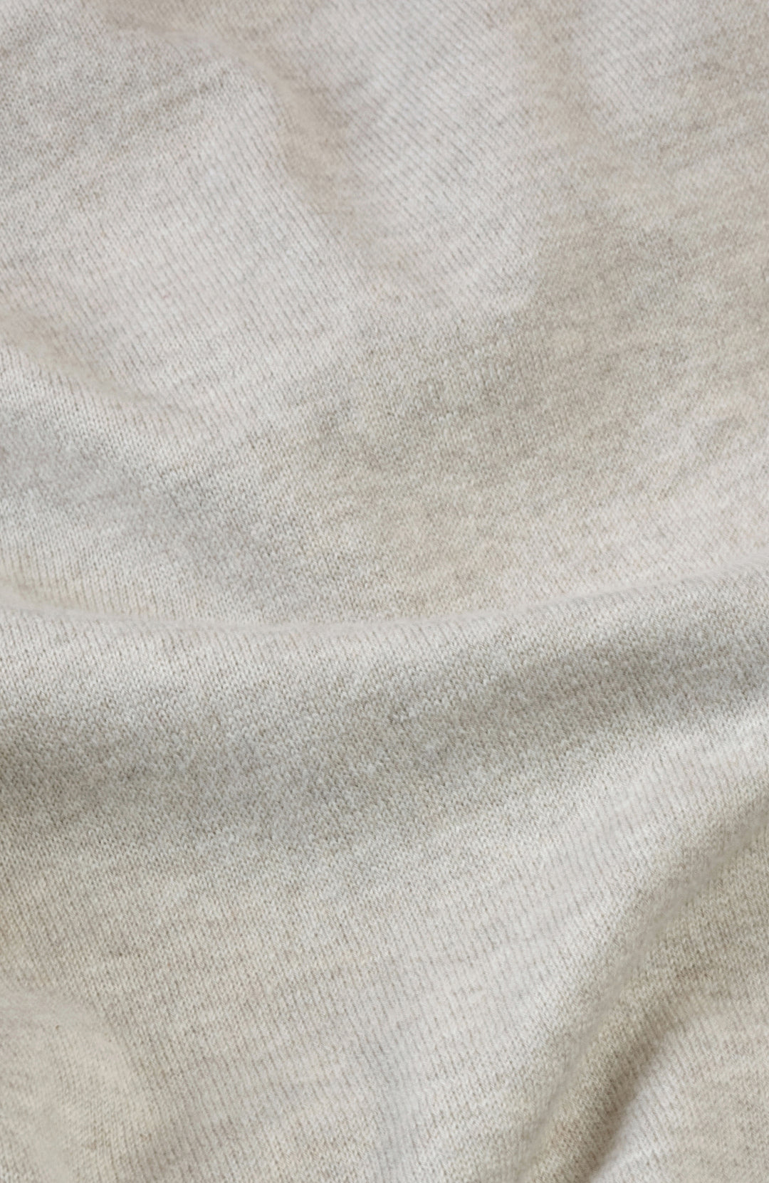 Oatmeal Womens Cotton Crew Neck T-Shirt By Paul James
