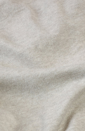 Oatmeal Womens Cotton Crew Neck T-Shirt By Paul James