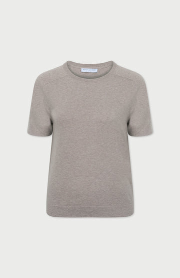 Mushroom Womens Cotton Knitted T-Shirt By Paul James