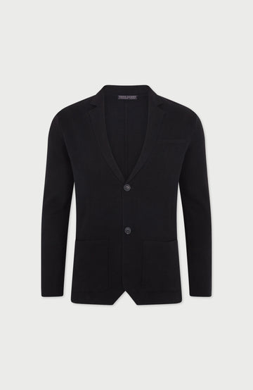 Mens Lightweight Organic Cotton Linen Knitted Blazer