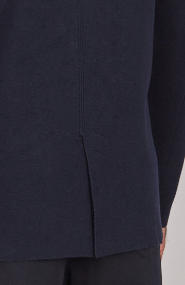 navy mens organic cotton linen blazer
