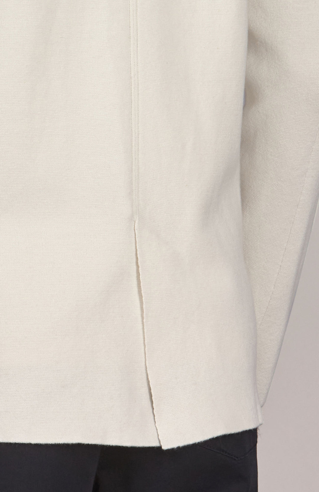 white mens organic cotton linen blazer