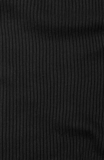 Mens Midweight Cotton Ribbed Crew Neck Jumper