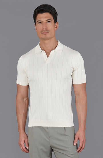 ecru mens short sleeve polo shirt