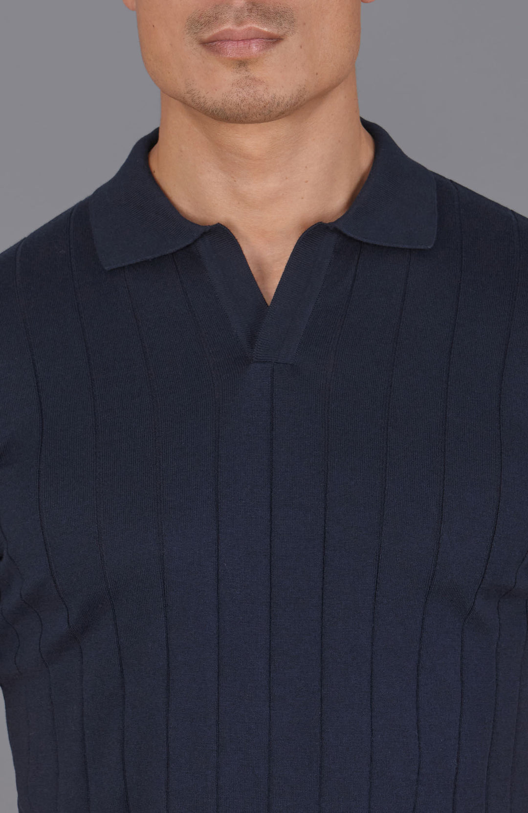 navy mens short sleeve polo shirt
