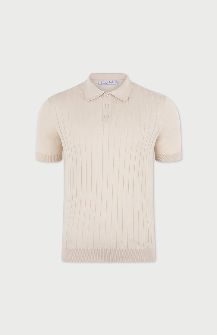 Mens Ultra Fine Cotton Selection Knit Polo Shirt – Paul James Knitwear