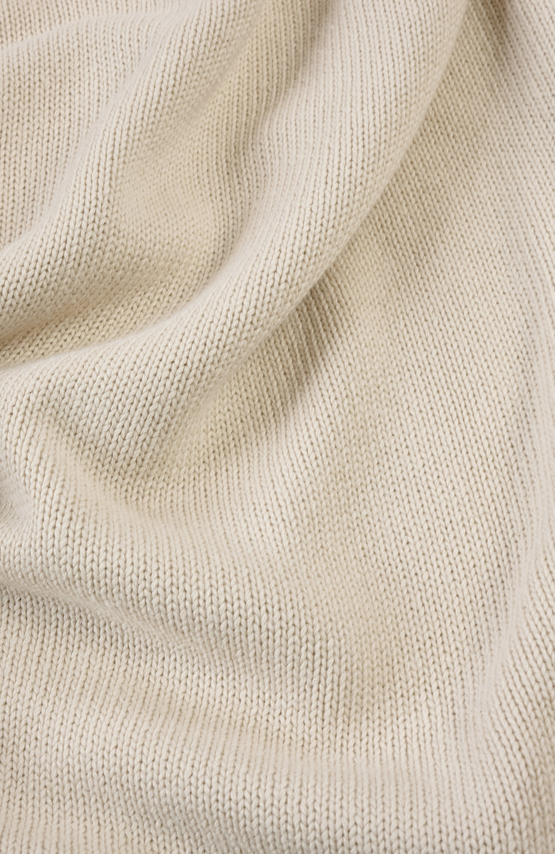 Oatmeal Navy Mens Cotton Linen Jumper By Paul James