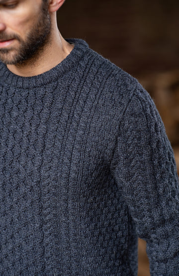 Mens British Wool Jumper By Paul James