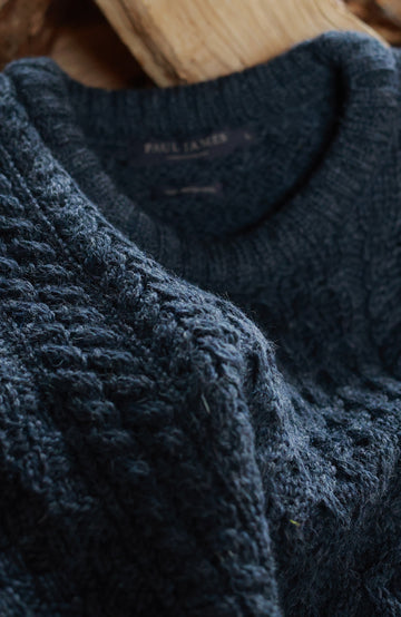 Mens British Wool Jumper By Paul James