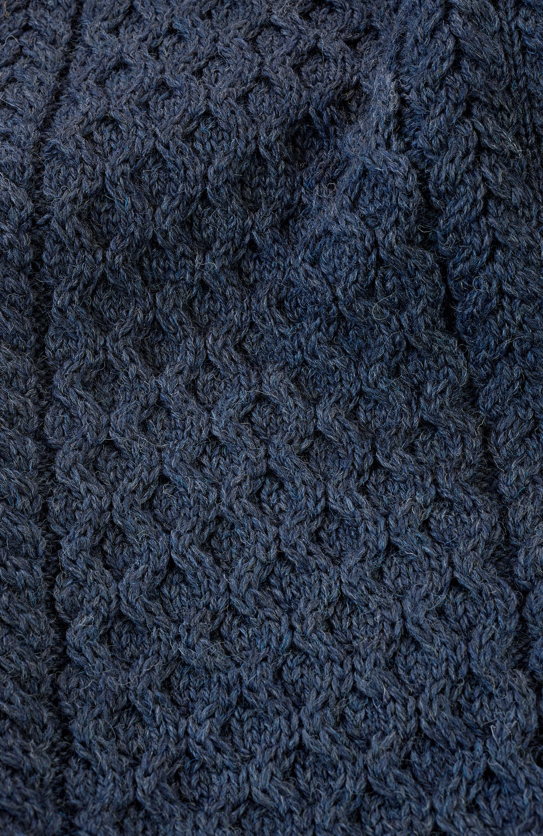 Denim Mens British Wool Jumper By Paul James