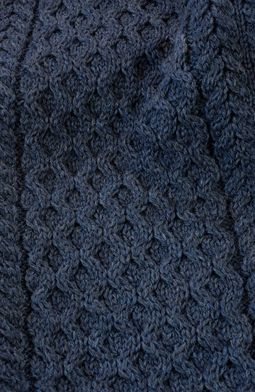 Denim Mens British Wool Jumper By Paul James