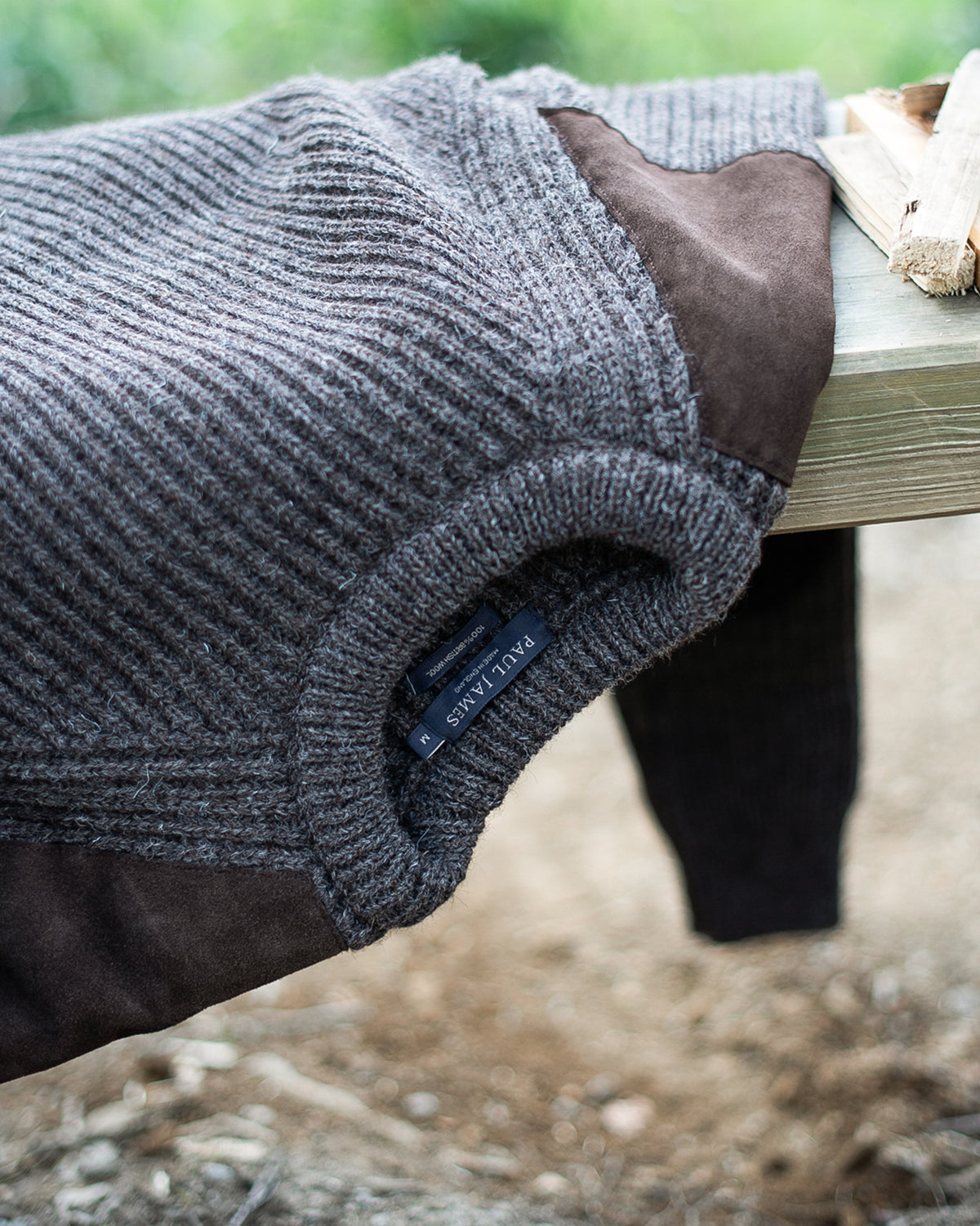 British wool garment
