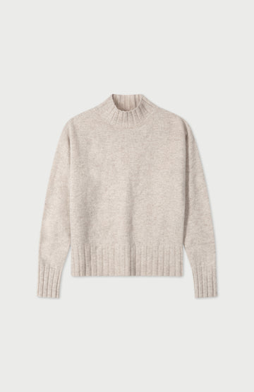 Linen Womens Lambswool Made In England Jumper By Paul James