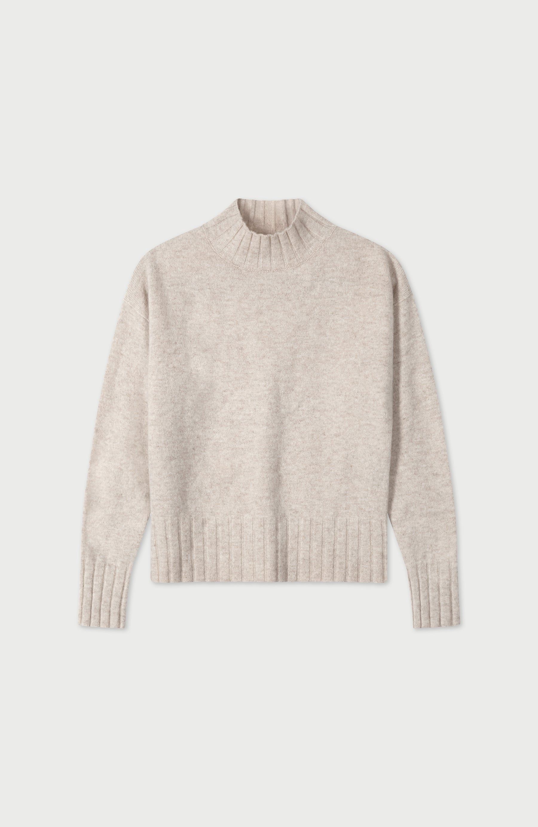 Linen Womens Lambswool Made In England Jumper By Paul James