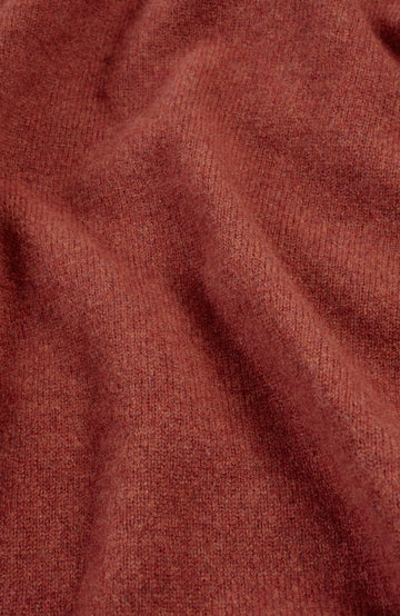 Brown Womens Lambswool Made In England Jumper By Paul James