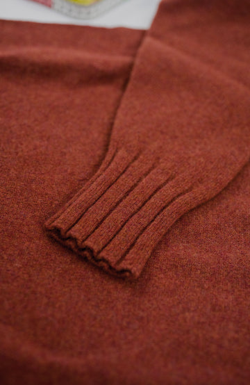 Womens Lambswool Grown On Neck Jumper