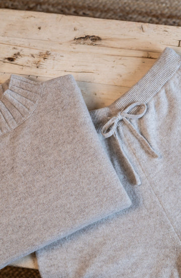 Womens lambswool jumper and trouser by Paul James