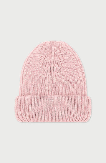 Pink Extra Fine Merino Wool Made In England Beanie By Paul James