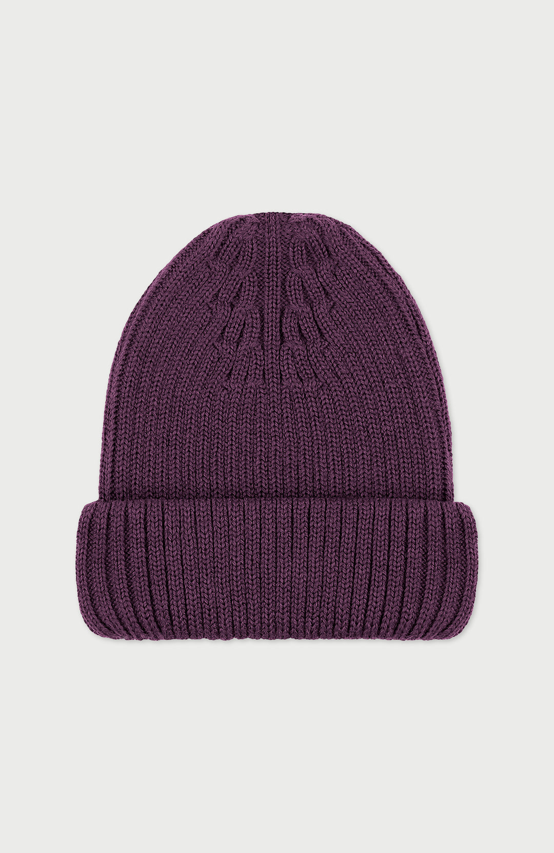 Mulberry Extra Fine Merino Wool Made In England Beanie By Paul James