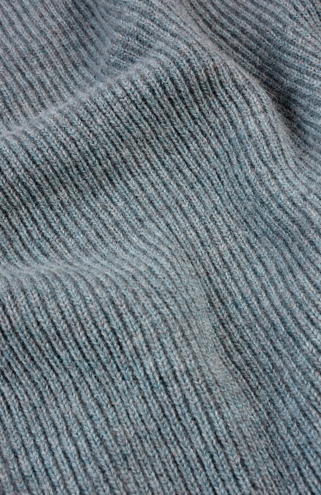 Blue Mens Sheepsoft British Wool Made In England Jumper By Paul James
