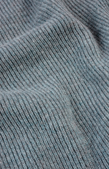 Blue Mens Sheepsoft British Wool Made In England Jumper By Paul James