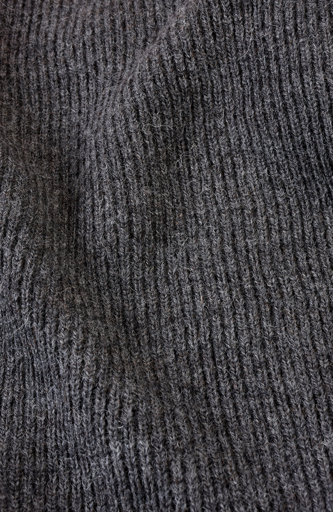 Charcoal Mens Sheepsoft British Wool Made In England Jumper By Paul James