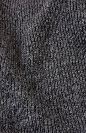 Charcoal Mens Sheepsoft British Wool Made In England Jumper By Paul James