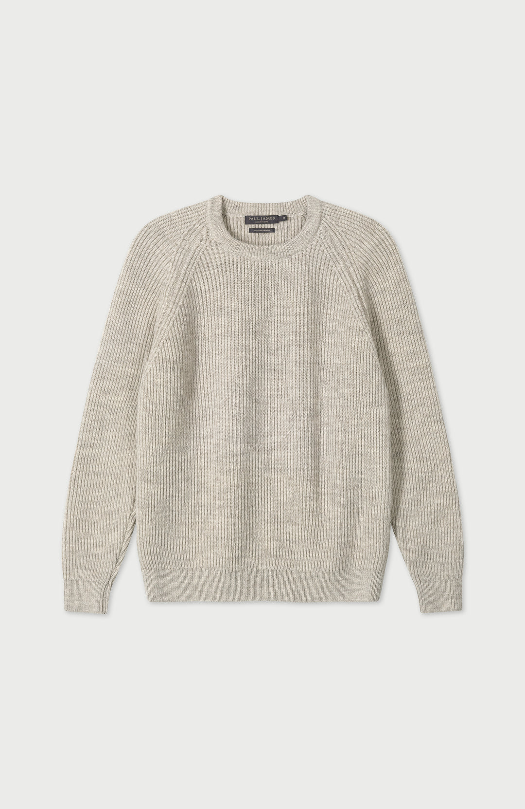 Ecru Mens Sheepsoft British Wool Made In England Jumper By Paul James