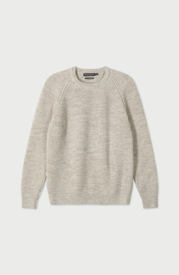 Ecru Mens Sheepsoft British Wool Made In England Jumper By Paul James